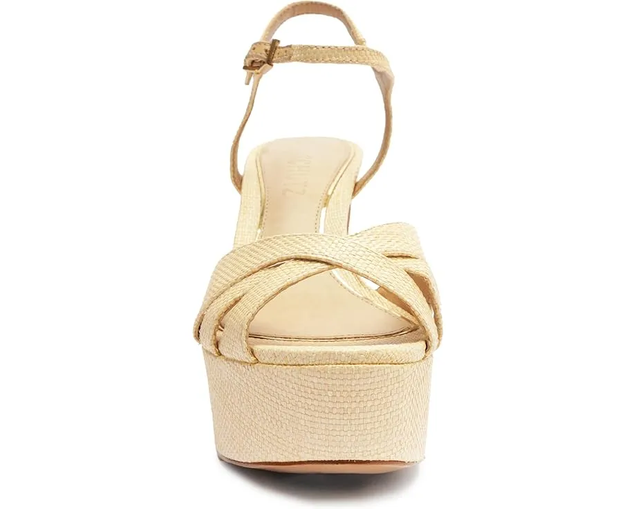 Босоножки Keefa на платформе с перекрестными ремешками Schutz