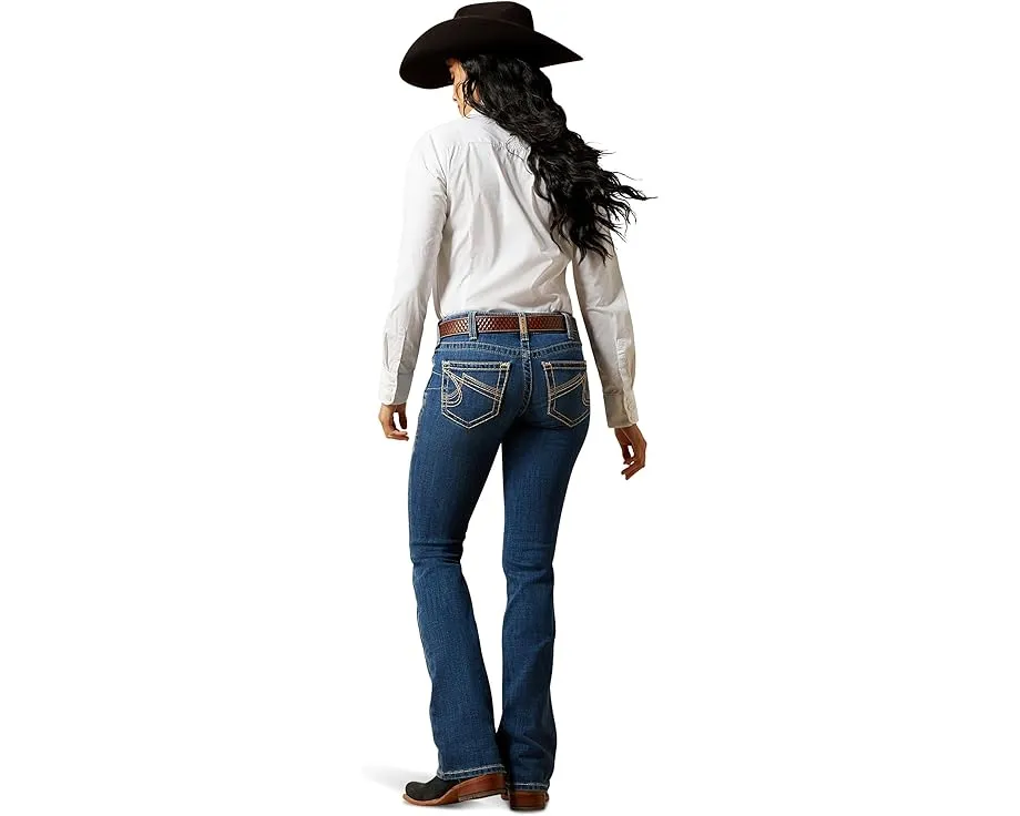 Ariat Джинсы Mid Rise Joanna с расклешенным низом