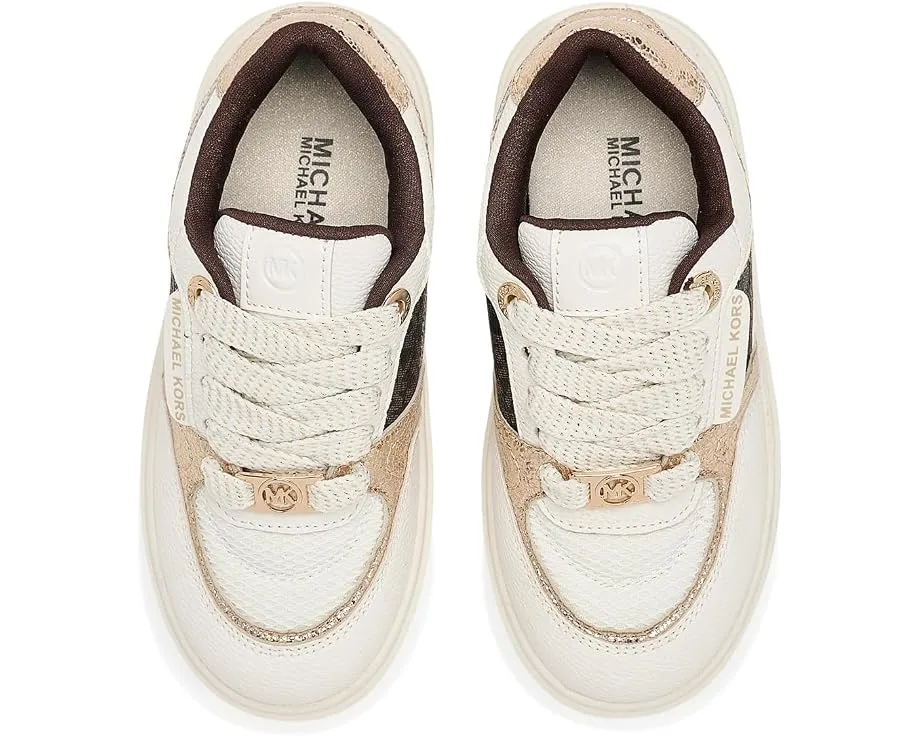 Кроссовки Emmet Clarke для детей с белым верхом MICHAEL Michael Kors