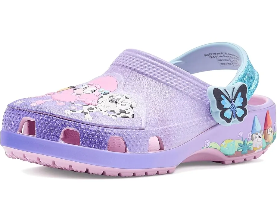 Кроксы Crocs Kids Bluey Classic Clogs для малышей с персонажами