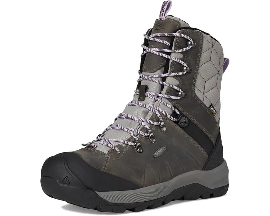 Утепленные водонепроницаемые зимние ботинки KEEN Revel 4 High с технологией Polar Grip