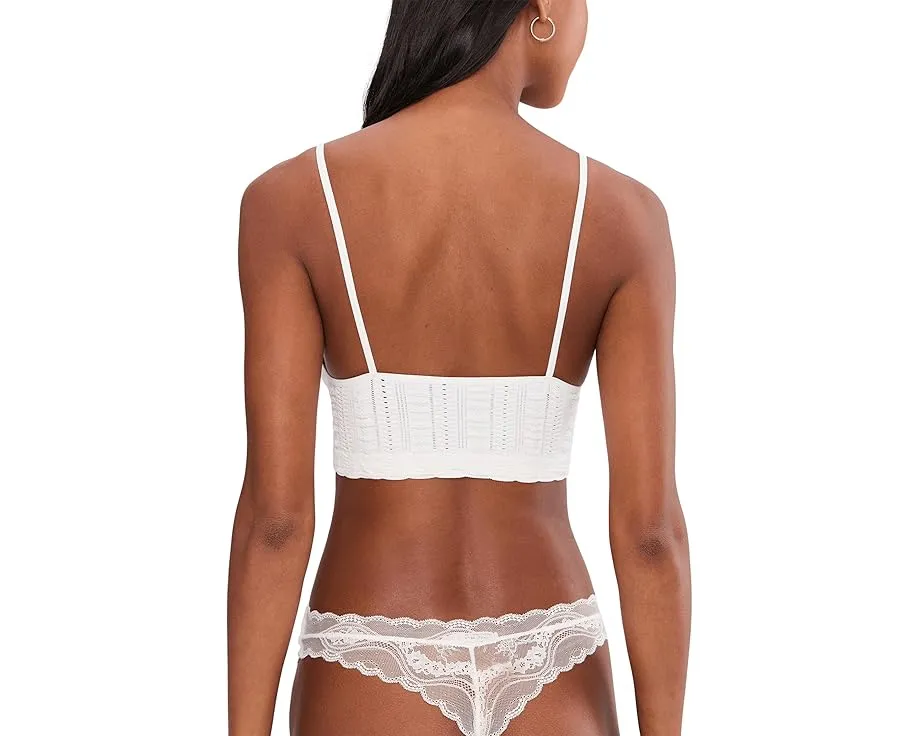 Трусы-стринги Free People Spring Fever из кружева с цветочным принтом