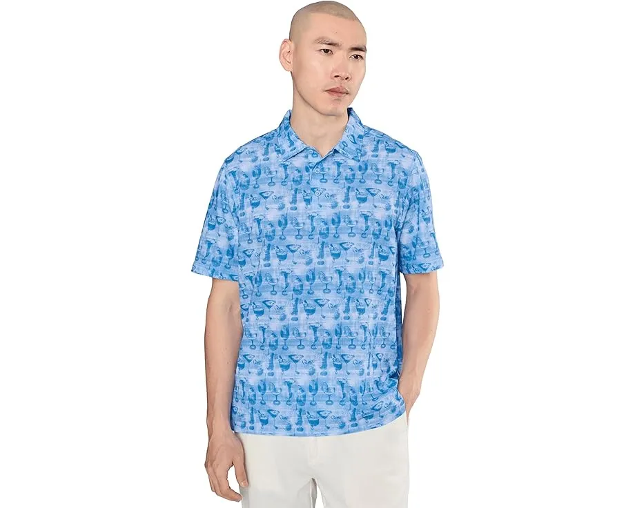 Рубашка поло Tommy Bahama Bahama Coast Fizz Impressions из переработанного полиэстера