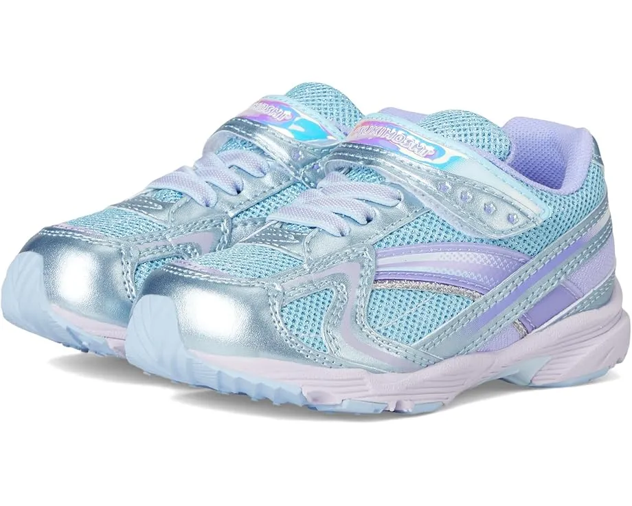 Детские кроссовки Tsukihoshi Glitz для девочек на липучке с сеткой