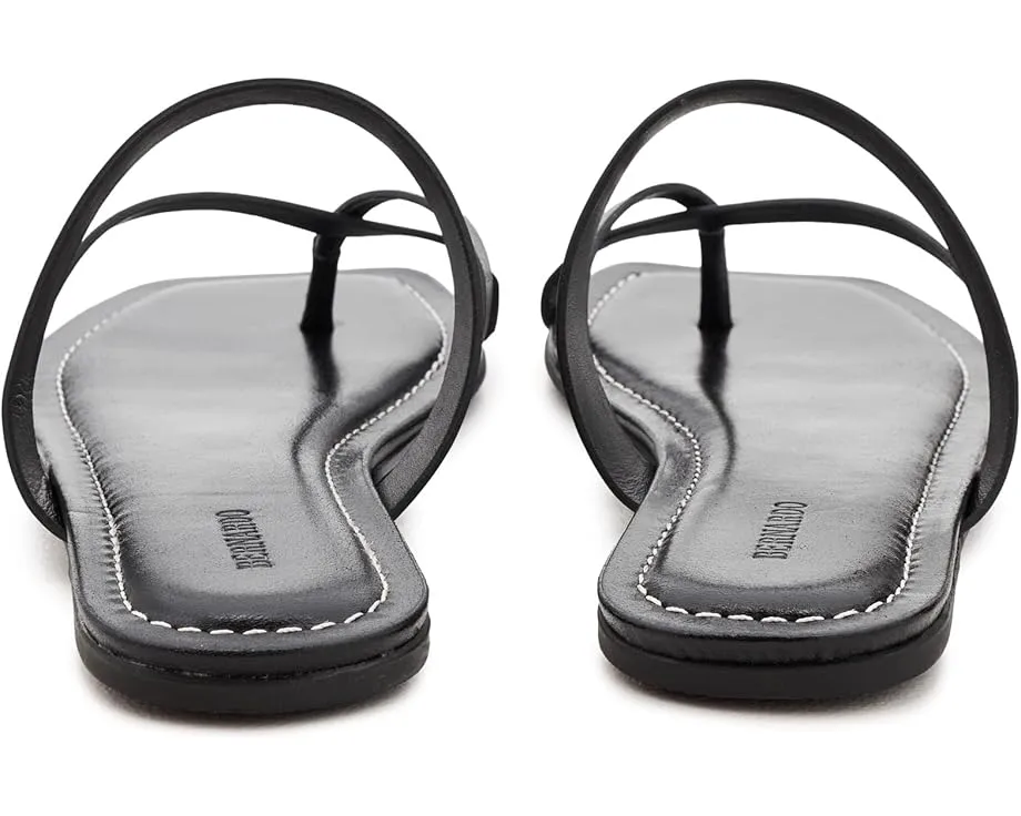 Сандалии Bernardo Ocana с переплетёнными ремешками и квадратным носком