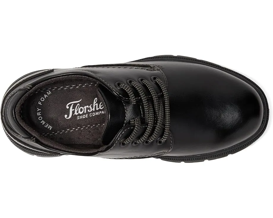 Детские оксфорды Florsheim Lookout Jr. с круглым носком и стелькой из пены с эффектом памяти