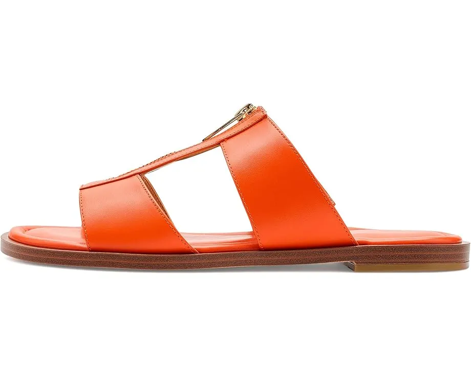 Сандалии Berkley Flat от MICHAEL Michael Kors с молнией и открытым мысом