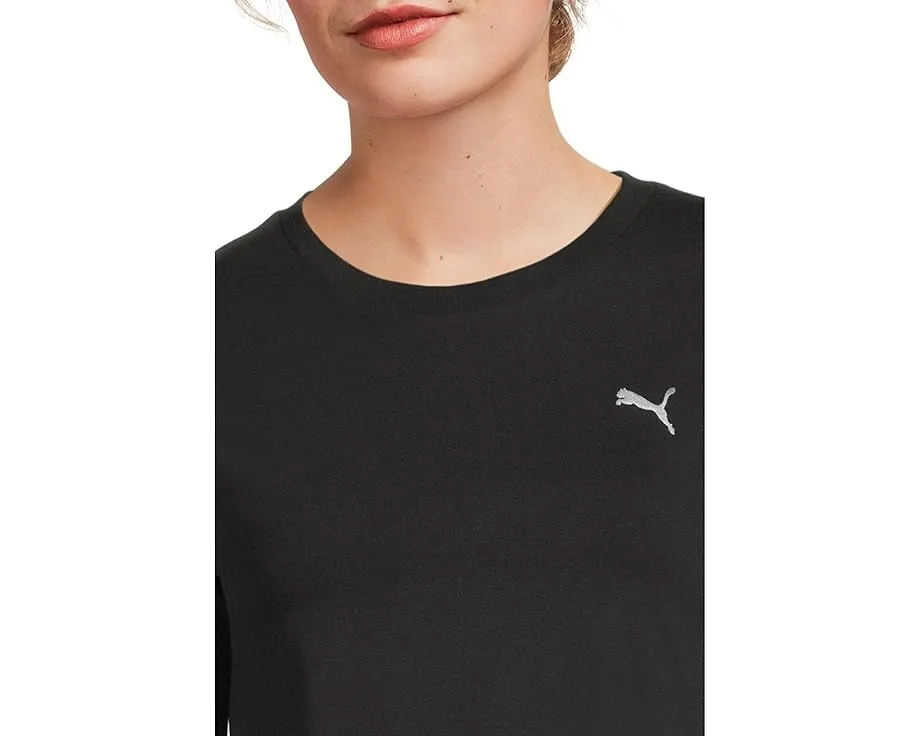 Кроп-топ PUMA Essentials с длинными рукавами и вышитым логотипом