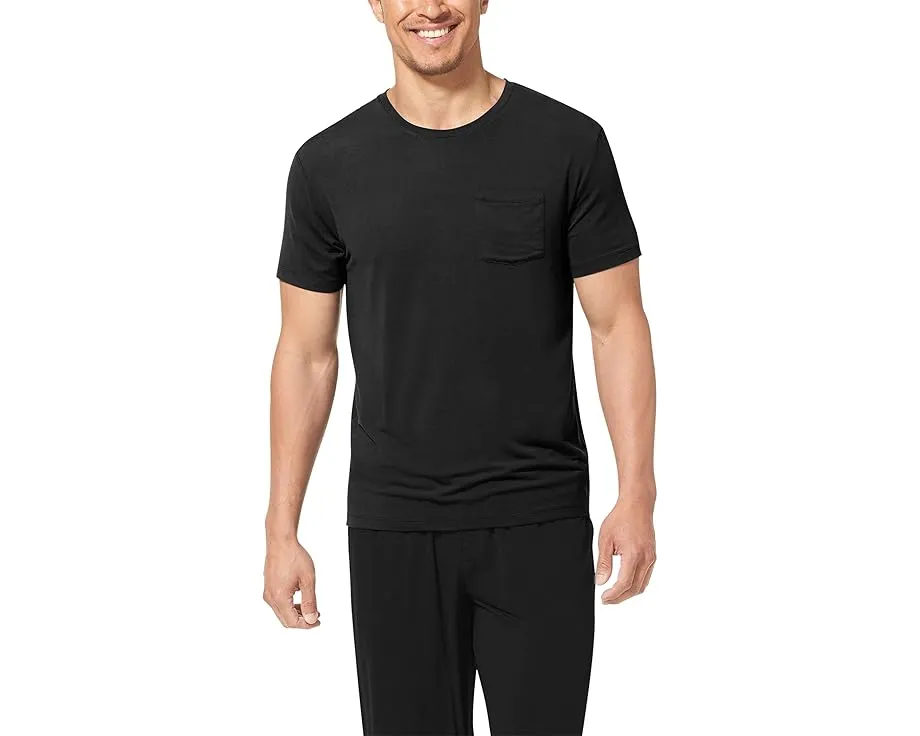 Футболка Tommy John Second Skin с коротким рукавом и нагрудным карманом