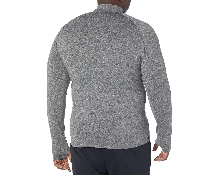 Футболка Hot Chillys Micro-Elite с воротником стойкой и молнией для комфорта в течение всего дня