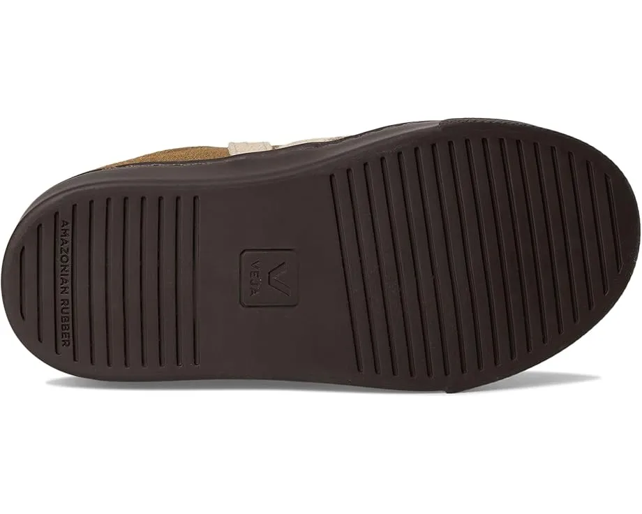 VEJA Kids Детские кроссовки Small Esplar из кожи и замши на липучках