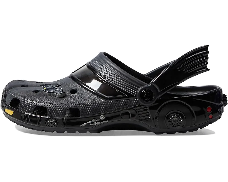 Кроксы Crocs Classic Adjustable с ремешком и дизайном Бэтмена