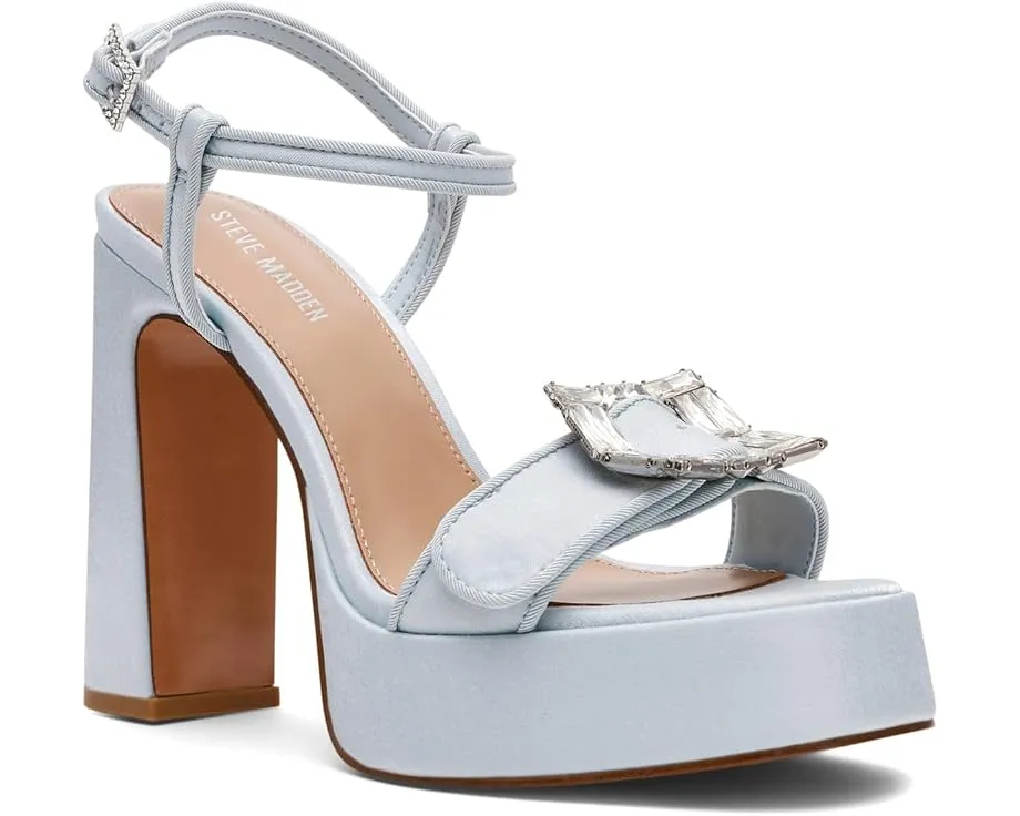 Босоножки Steve Madden Liandra на платформе с квадратным носком и регулируемым ремнем