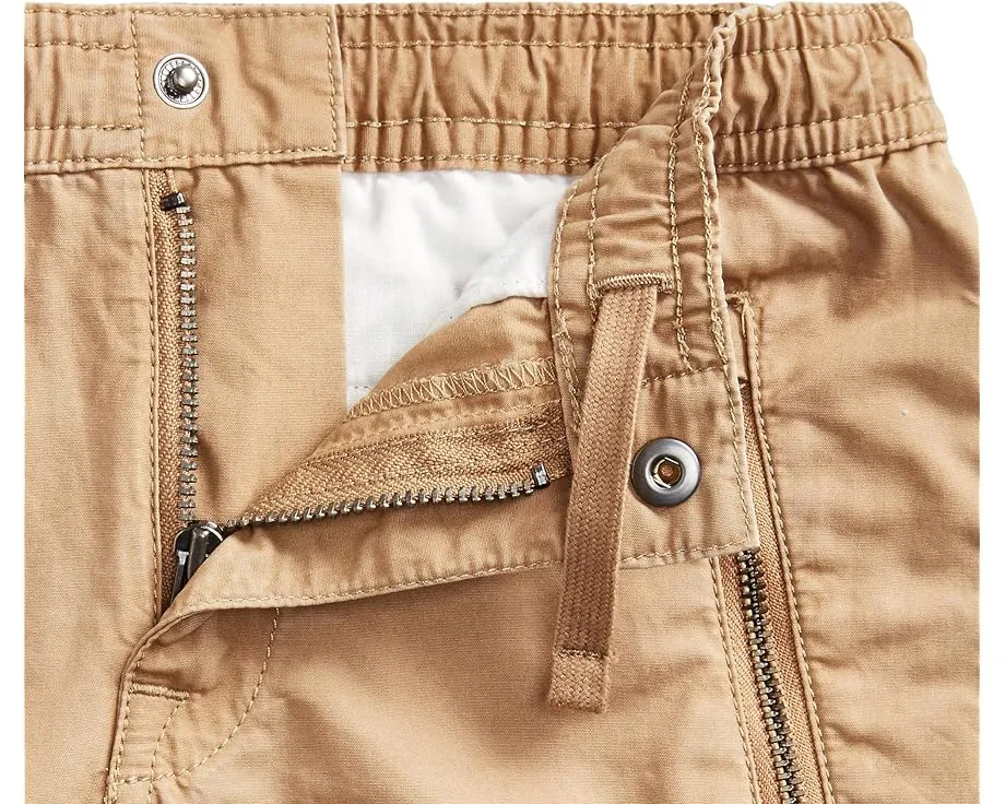 Джоггеры Polo Ralph Lauren Kids из хлопкового поплина для младших детей на шнурке