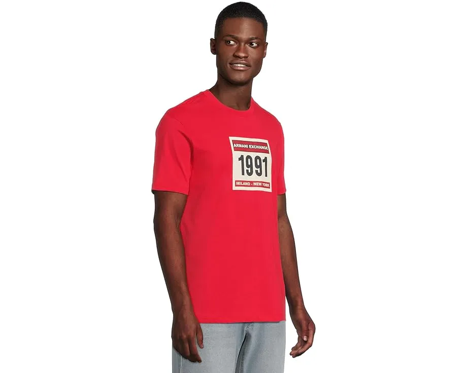 Футболка Armani Exchange с графикой 1991