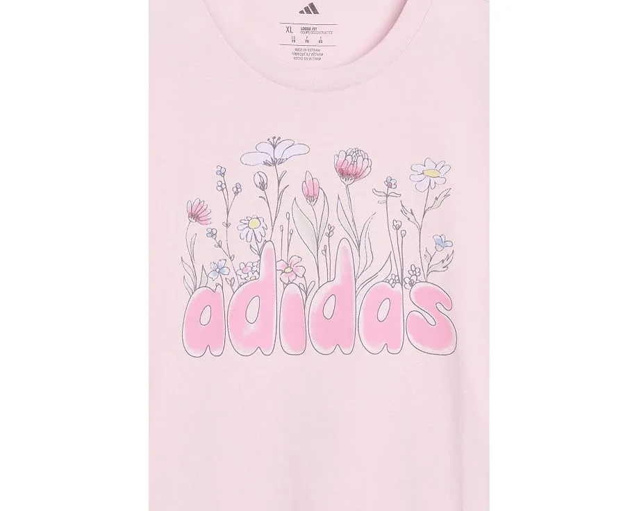 Футболка Adidas Drop Shoulder с спущенным плечом для детей старшего возраста