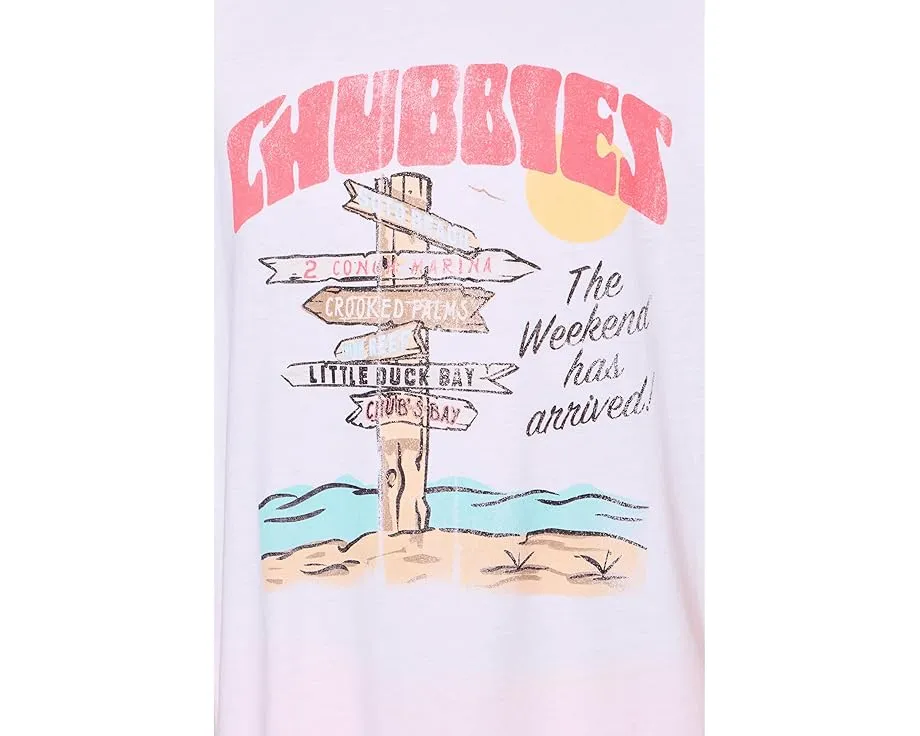 Футболка The Fork In The Road Chubbies с круглым вырезом
