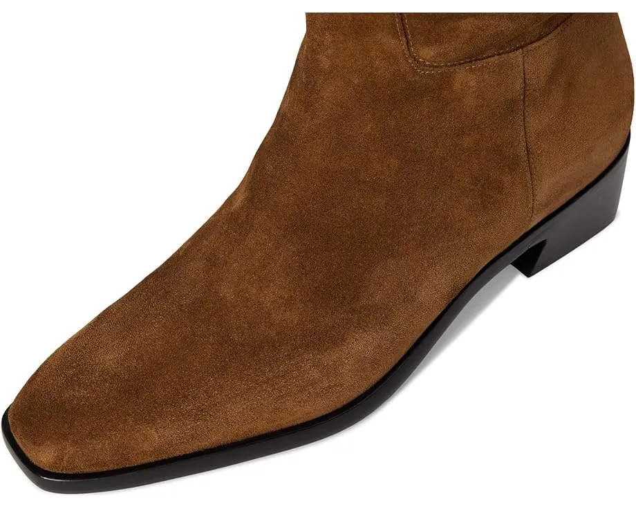 Высокие сапоги Vince Andes из замши на устойчивом каблуке