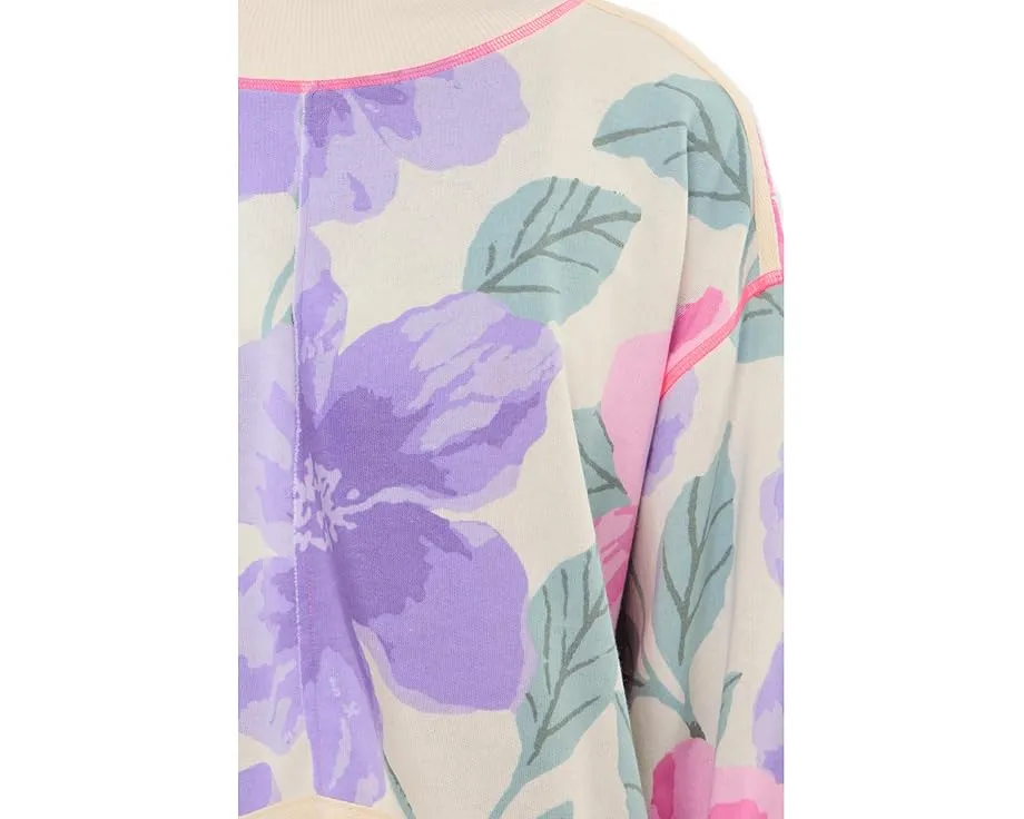 Free People пуловер Summer Loving Pullover с цветочным принтом