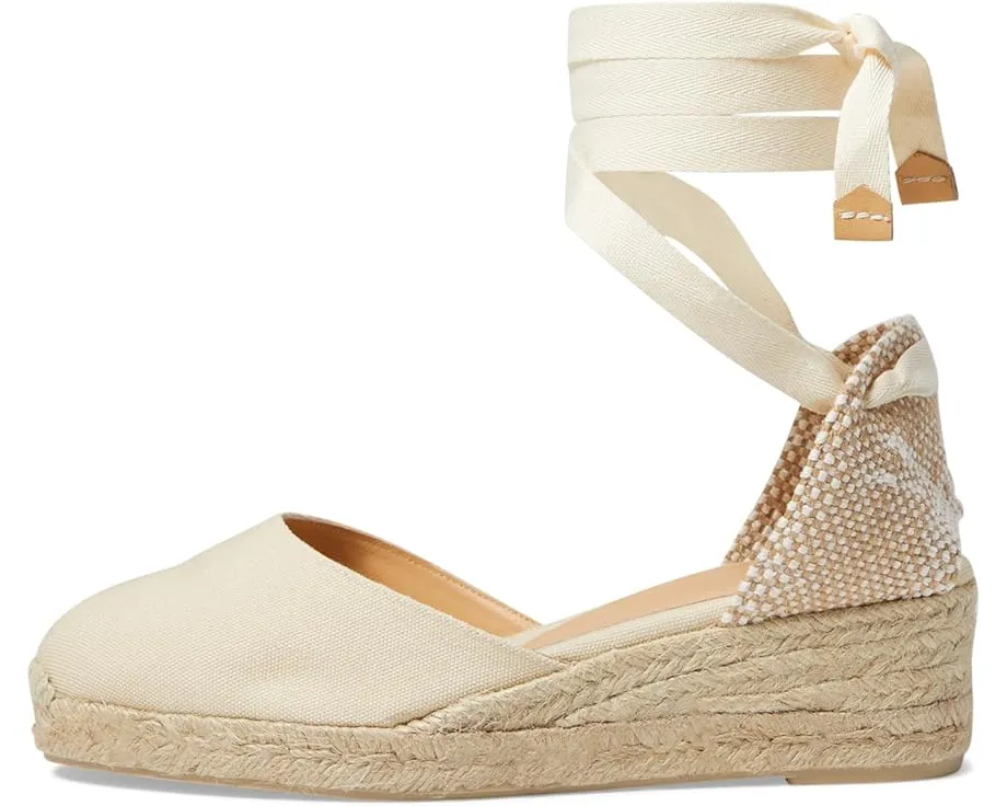 Эспадрильи Carina 30 от CASTANER с клиновидным каблуком и джутовой отделкой