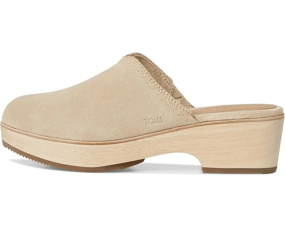 Клоги TOMS Addison Clogs из дерева с технологией CloudBound