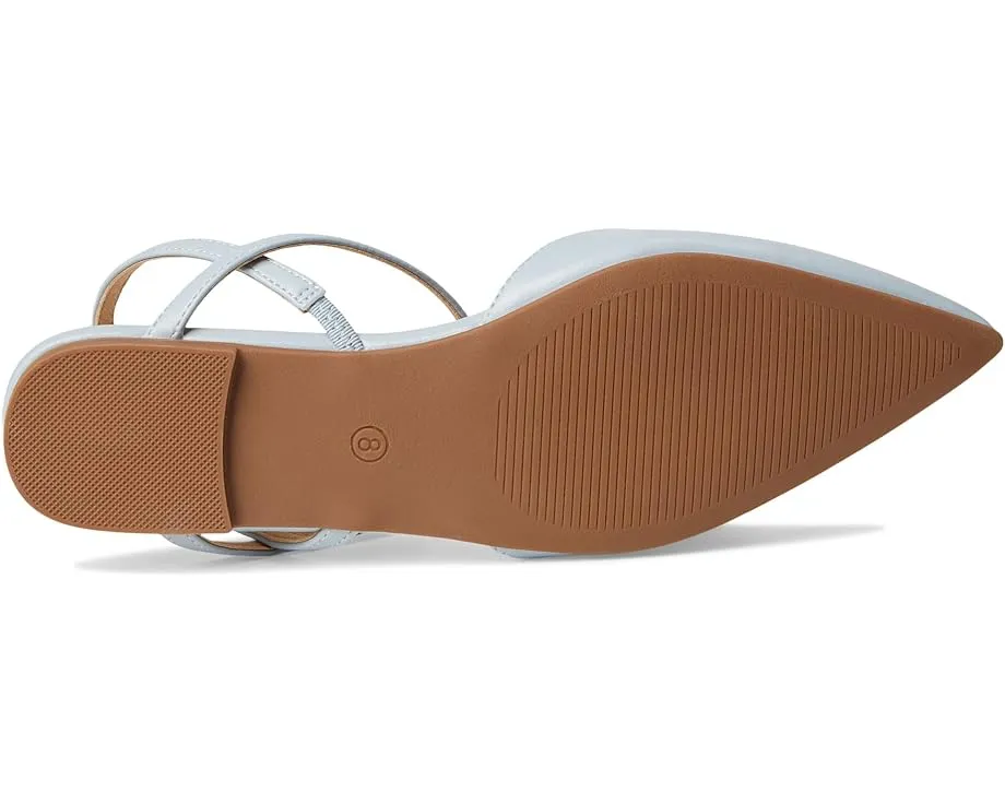 Балетки Martine с застежкой на пряжку и заостренным носком