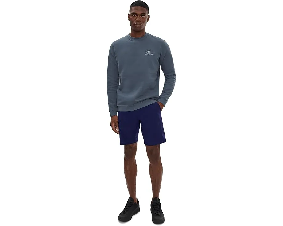 Толстовка Emblem Fleece Crew из органического хлопка с логотипом Arc'teryx