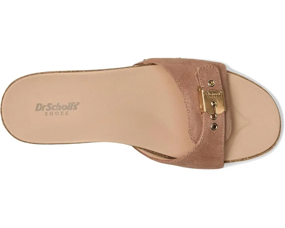 Сандалии Dr. Scholl's Original Flex из натурального бука с регулируемой пряжкой