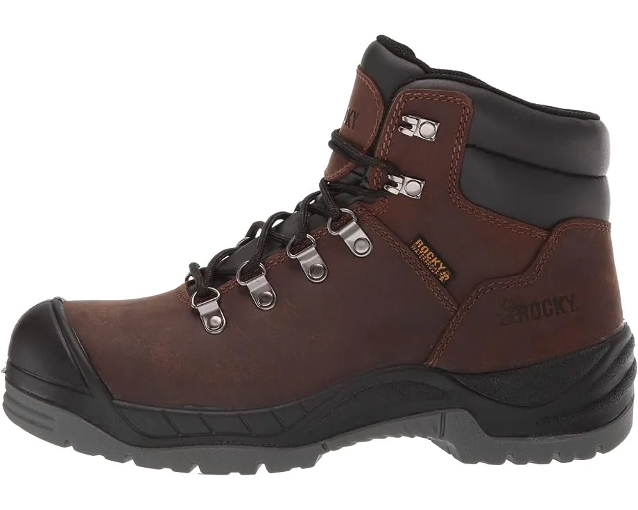 Rocky 5 Work Smart Comp Toe сапоги из коричневой кожи с композитным носком