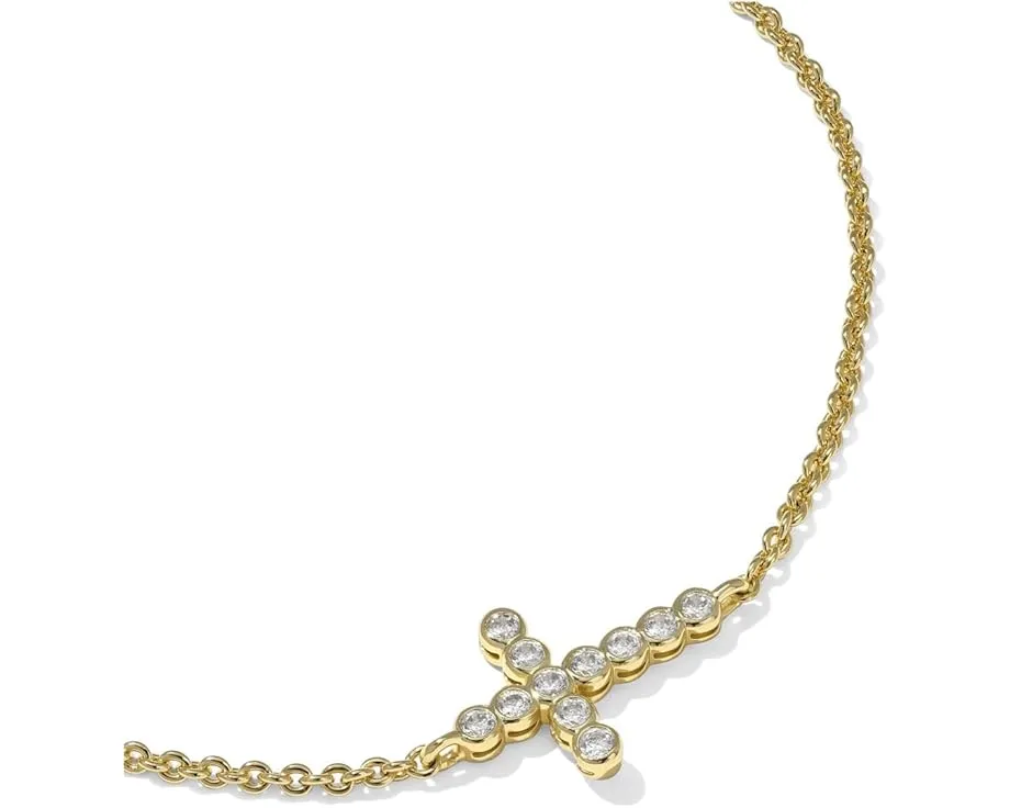 Kendra Scott Браслет Крест с кристаллами