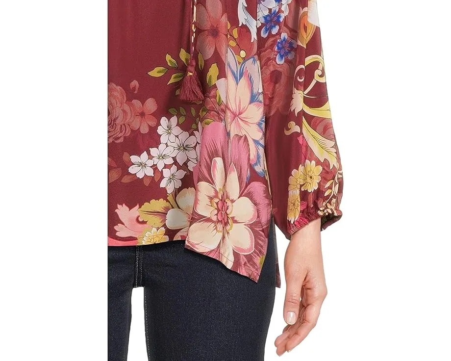 Блуза Margot с цветочным принтом и свободным кроем Johnny Was