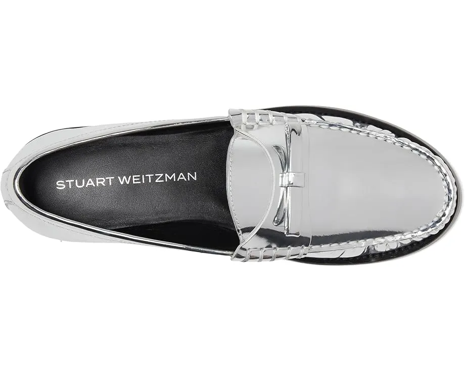 Лоферы Lottie Bow с декоративным бантом на устойчивом каблуке