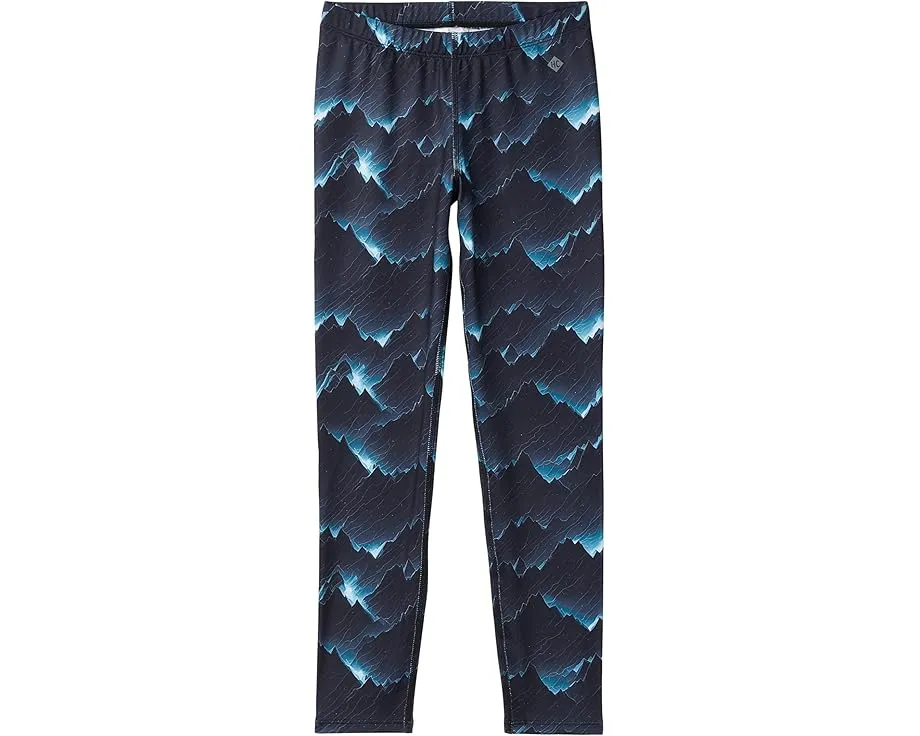 Детские леггинсы Hot Chillys Micro-Elite Chamois с принтом и защитой UPF 30