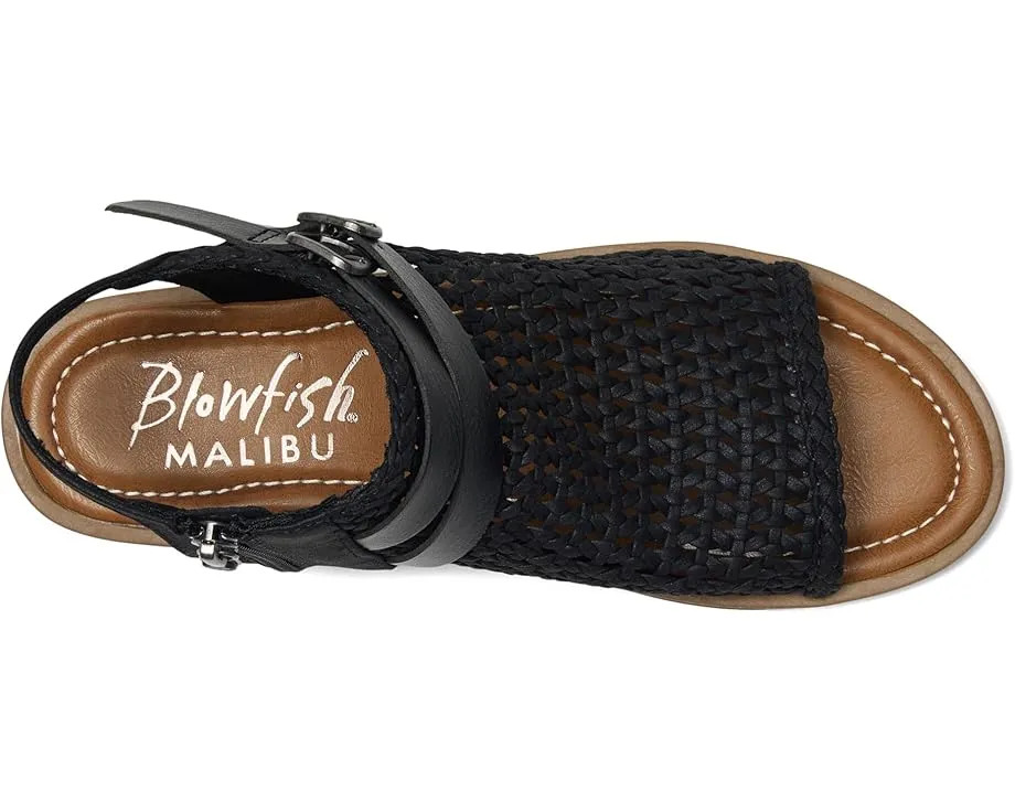 Веганские сандалии Blowfish Malibu Dream с плетеным верхом и застежкой-молнией