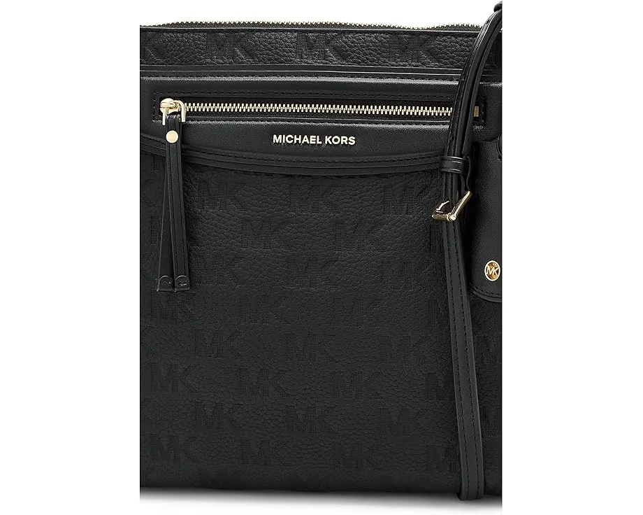 Большая дорожная сумка кроссбоди Jet Set Travel Large North South Top Zip от MICHAEL Michael Kors