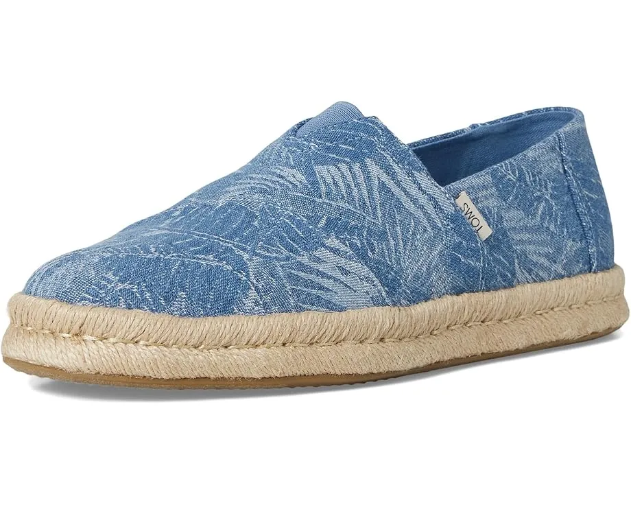 Слипоны TOMS Alpargata Rope 2.0 с оплеткой по подошве