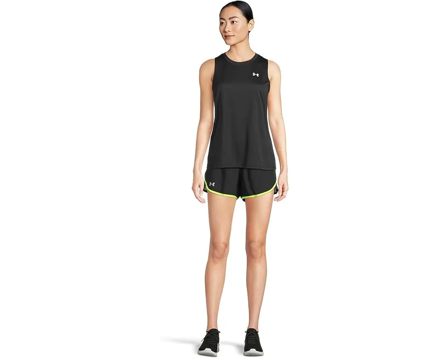 Under Armour Tech Tank Solid майка с логотипом и прямым подолом