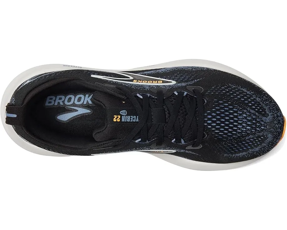 Кроссовки Brooks Glycerin 22 с двойным жаккардовым верхом и резиновой подошвой