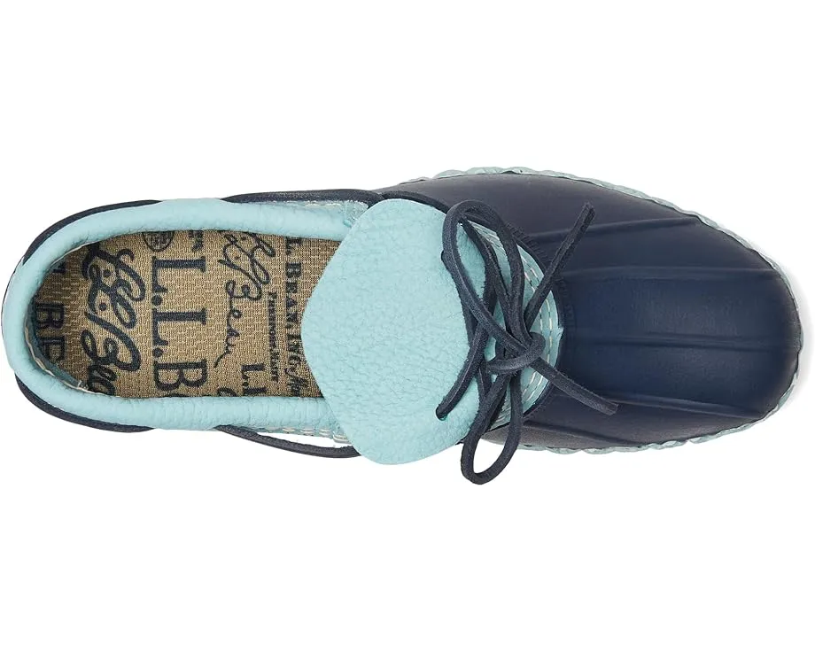 L.L.Bean Rubber Moc с мокасиновым носком и низким каблуком