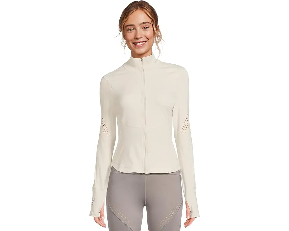 Средний слой для тренировок adidas by Stella McCartney с высоким воротом и молнией