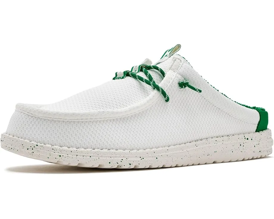 Слипоны Hey Dude Wally Slip Shamrock с текстильно-синтетическим верхом