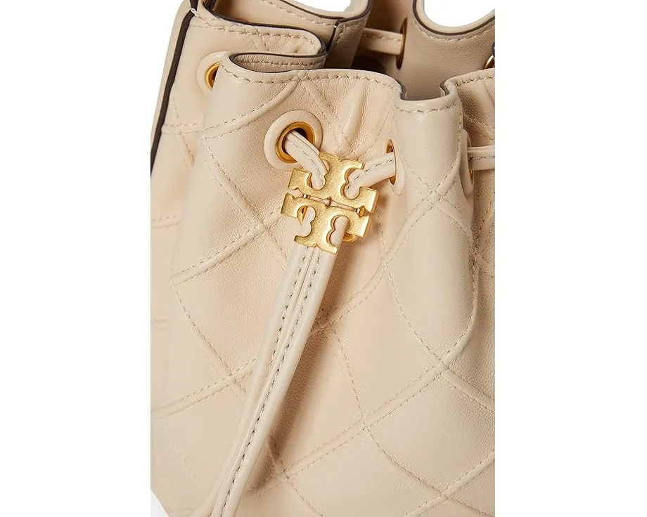 Сумка-ведро Fleming Soft Bucket Bag из кожи ягненка Tory Burch