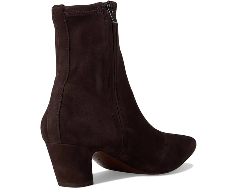 Ботильоны Doria Kicked Heel Ankle Boots на каблуке из эластичной замши Loeffler Randall