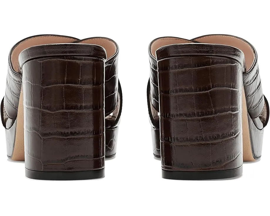 Stuart Weitzman Dayna Platform Slide босоножки на платформе черные