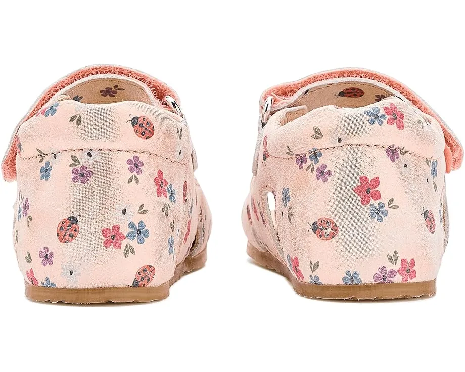 Детские сандалии Naturino Falcotto Bea с кожаным верхом и дизайном в виде сердечек