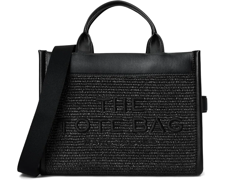 Сумка тоут Marc Jacobs The Woven DTM Medium Tote Bag из кожи с пыльником