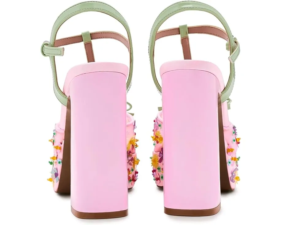 Босоножки Blue by Betsey Johnson Melodie на платформе с бантом и пайетками