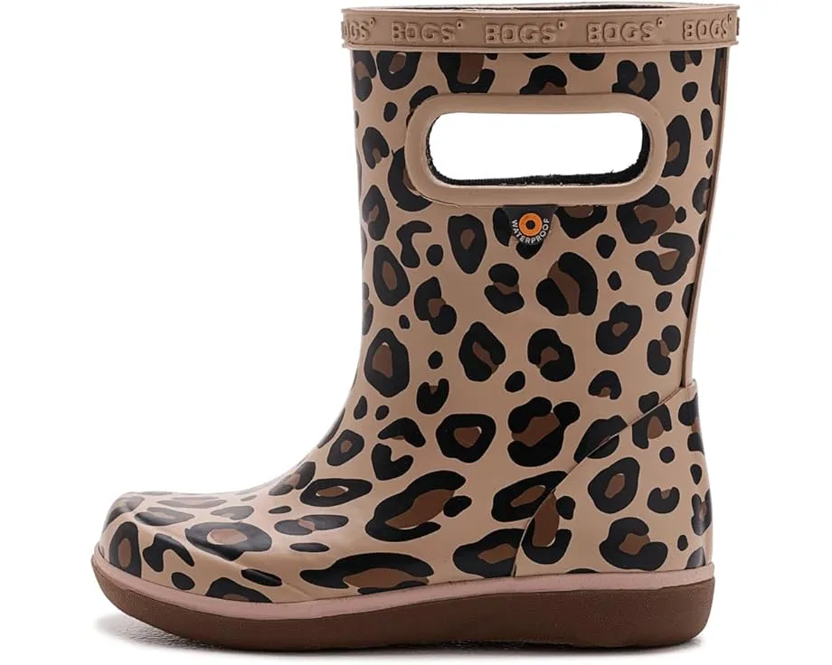 Детские сапоги Bogs Kids Skipper II Leopard с леопардовым принтом