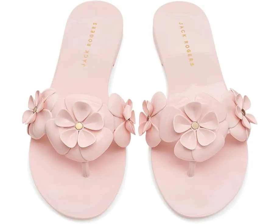 Jack Rogers Сандалии Amelia Flower Jelly с цветочным декором