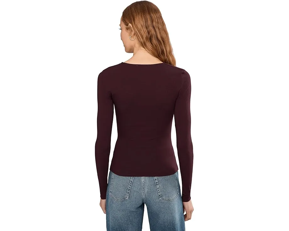Топ Madewell Slinky с V-образным вырезом